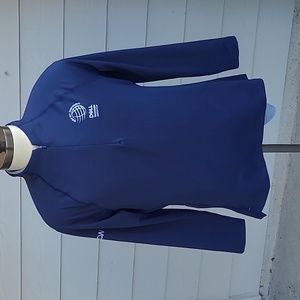 PETER MILLAR UPF 50+ Sun Protection Navy Dell Golf XL Mens Zip Pullover Jacket‎